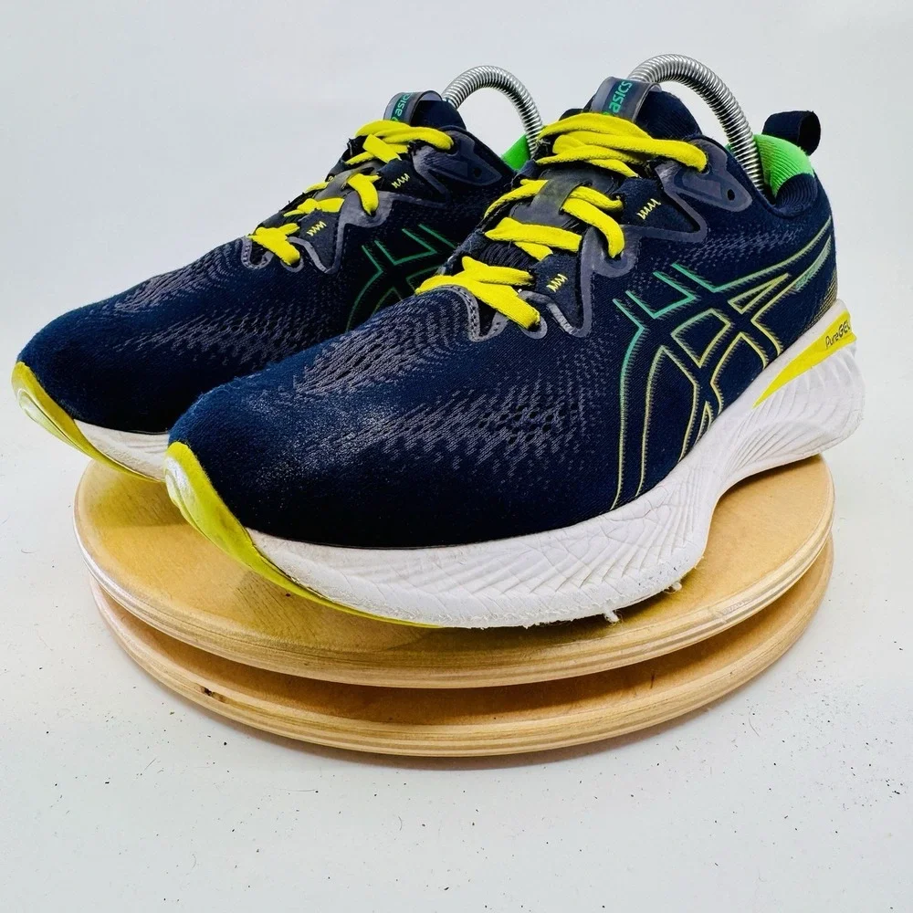 ASICS Gel Cumulus 25 Men's 7 Navy Running‎ Shoes Sneakers Cushioned Comfort - Picture 2 of 8